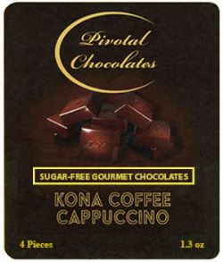 Sugar-free Kona Coffee Cappuccino Mini Bag